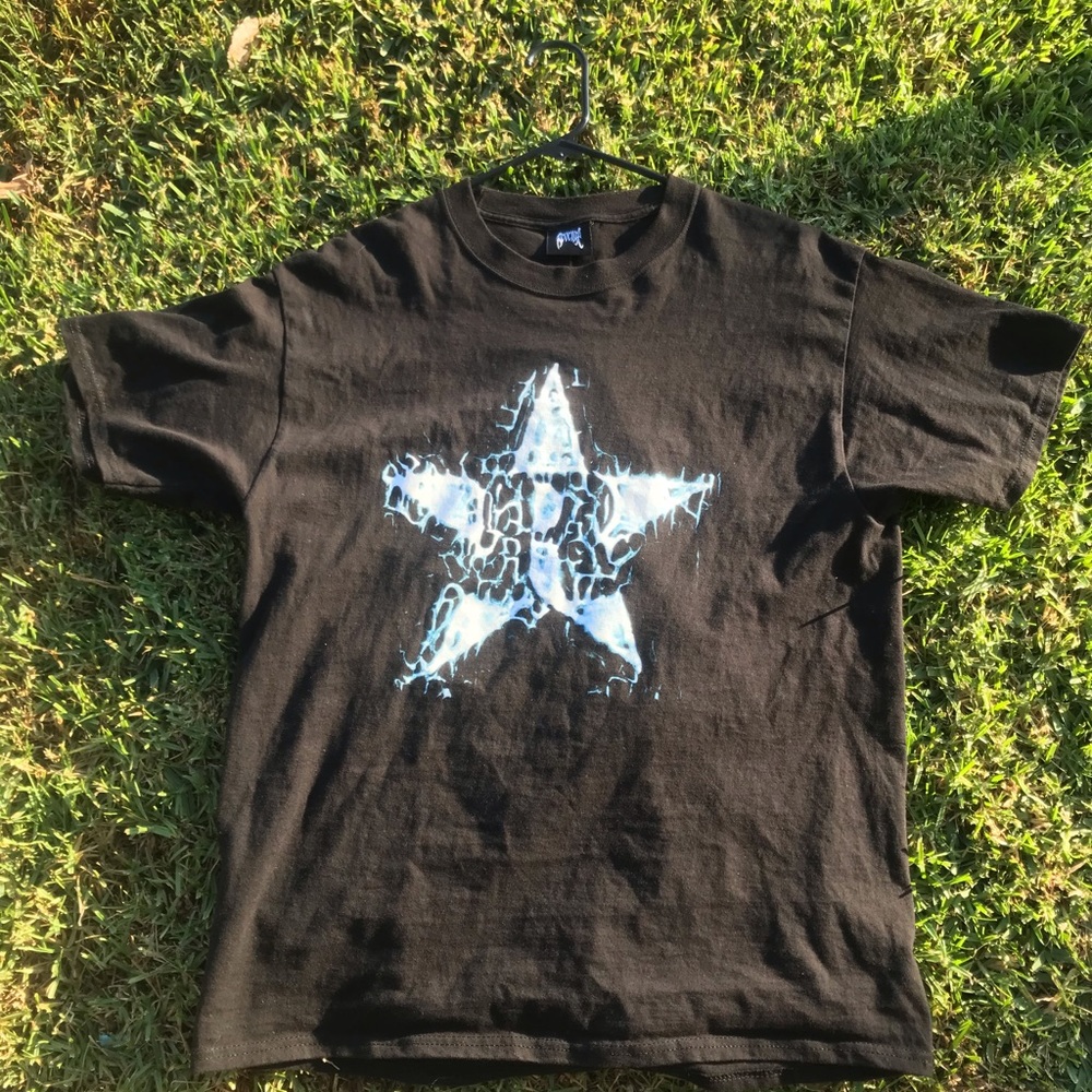 Revenge Star Tee Black Size Size Large